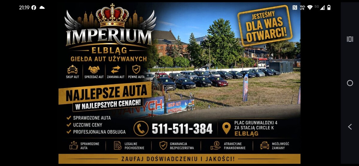 Elbląg 🚗 IMPERIUM GIEŁDA