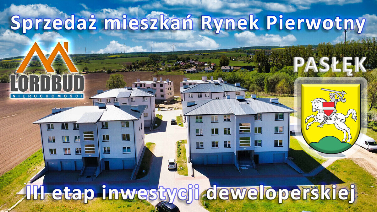 Elbląg OSTATNIE MIESZKANIE 4-POKOJOWE | 75,35 m² | PASŁĘK ul. Spółdzielcza | II piętro Wirtualny spacer 360° A