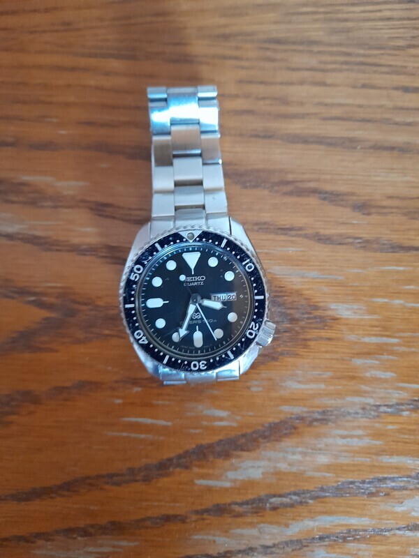 Elbląg Zegarek SEIKO 7548-7000 quartz z 1983