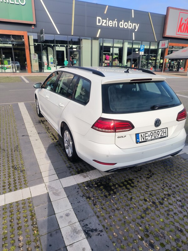 Elbląg Do sprzedania Volkswagen Golf 7 Variant (Kombi) 1.6 TDI 115KM, manual, ACC, klima, AndroidAuto! Biały, drugi