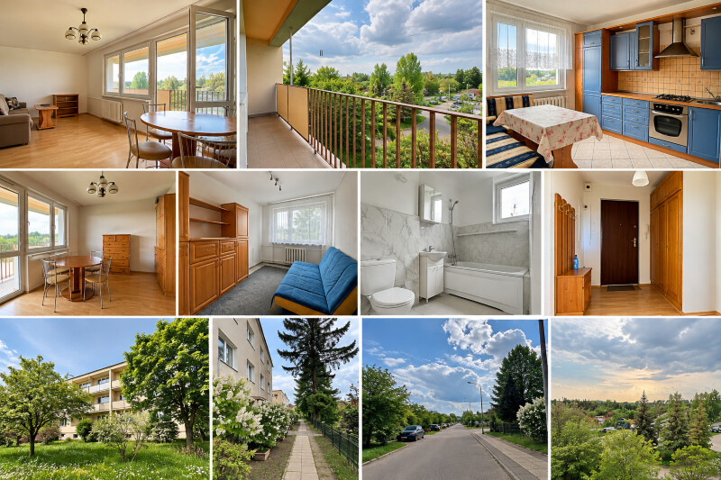 Elbląg Sprzedam mieszkanie 2 pokoje + osobno kuchnia, duży balkon, zielona spokojna okolica, świetna lokalizacja