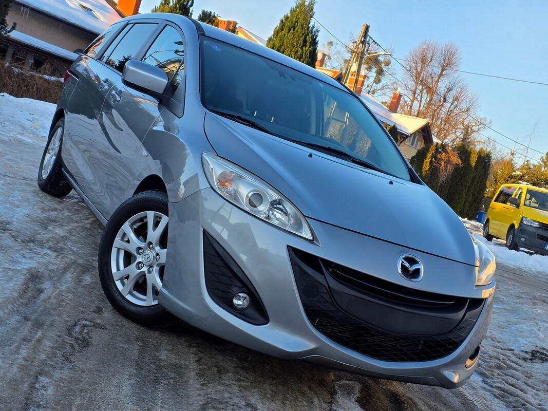 Elbląg Mazda 5 po liftinguRok 2010Silnik 1.8Benz-7Foteli Kamery Klimatronic Grzane fotele Super