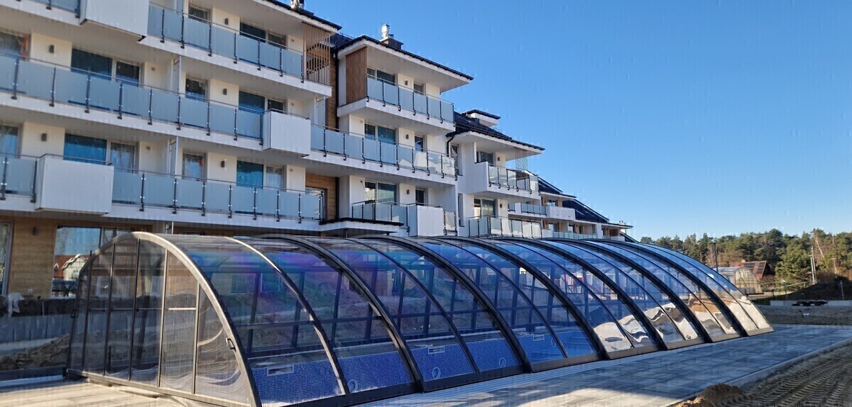 Elbląg BALTIC SUN 2 - APARTAMENTY Z BASENEM NAD MORZEM W SZTUTOWIE - ul. Mierzeja Park 1- BASEN zewnętrzny ogrzewany,