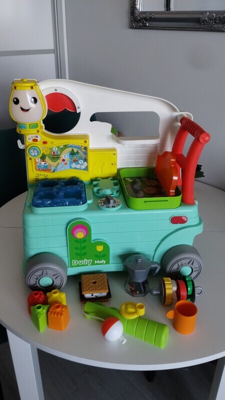 Elbląg Kamper fisher price w stanie bardzo dobrym w oryginalnym opakowaniu. Zainteresowane osoby proszę o kontakt