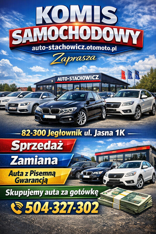 Elbląg Zapraszam do KOMISU SAMOCHODOWEGO 
Jeglownik na skrzyżowaniu na Gronowo Elbląskie 
5 km od Elbląga 
Przyjedź i