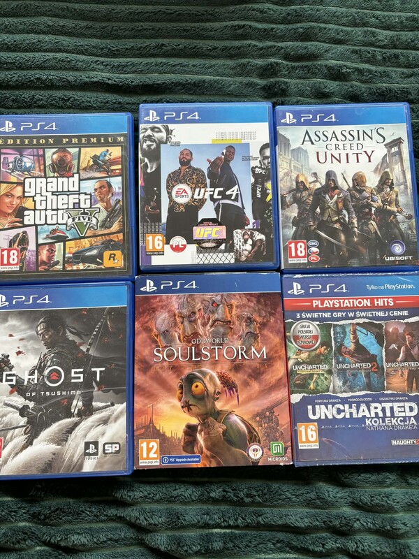 Elbląg Mam do sprzedania konsolę PS4 Slim (1 TB). W zestawie 6 gier + 1 pad + okablowanie.
Elbląg