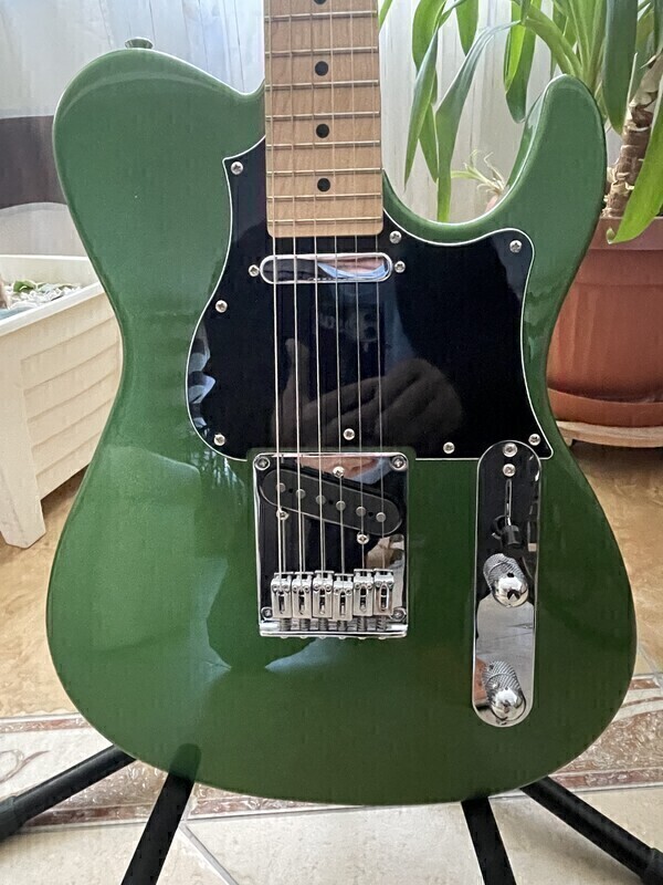 Elbląg Piękny Telecaster FGN – japońska precyzja, wyjątkowy kolor, blokowane klucze Gotoh! Mieszkam w Pasłęku