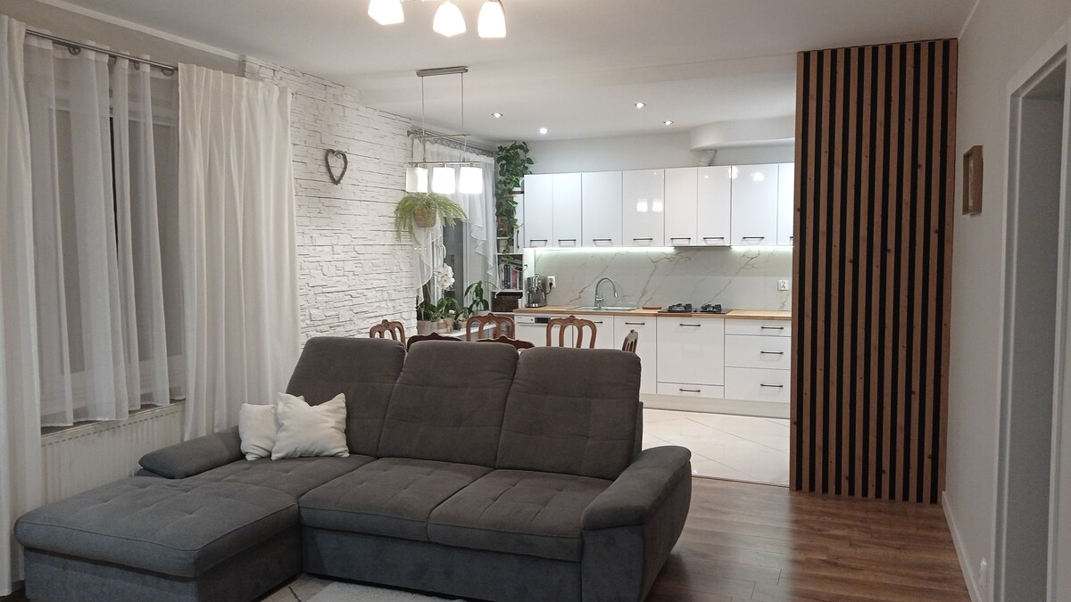 Elbląg Przestronne mieszkanie 70m² BEZ CZYNSZU + własna działka i garaż