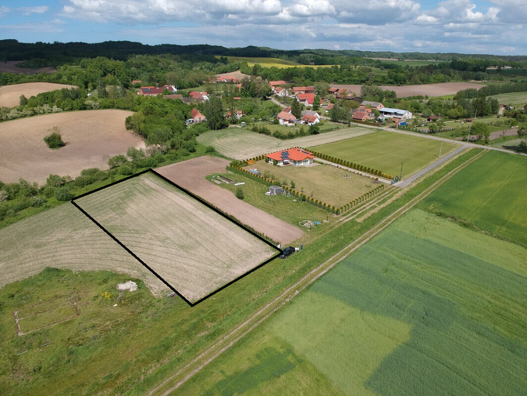 Elbląg Działka pod budowę - Weklice, gm. Elbląg tel: 724 516 951 - powierzchnia: 32 ary-