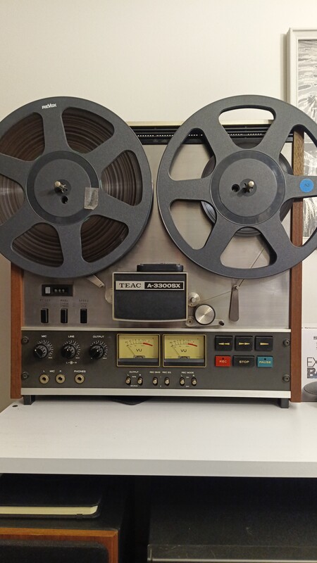 Elbląg Sprzedam magnetofon szpulowy Teac A3300SX w dobrej kondycji odtwarza przewija nie sprawdzałem nagrywania