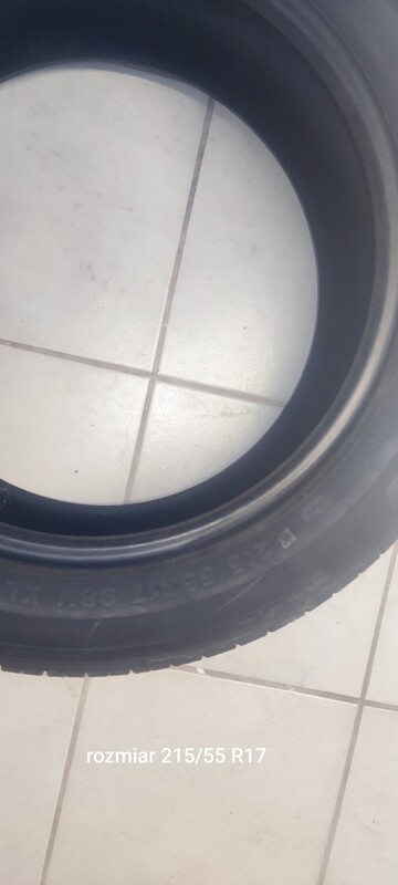 Elbląg Opony letnie nowe R17 215x55 zdjęte z nowego samochodu zamiana na wielosezonowe 4szt.
