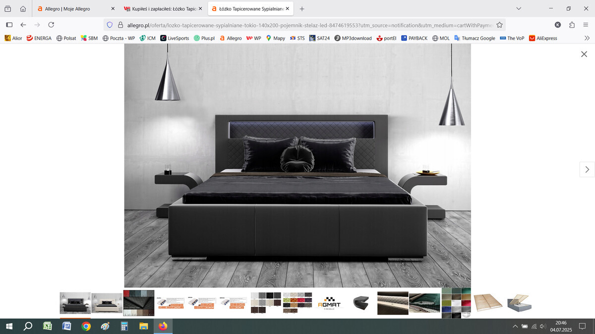 Elbląg Sprzedam łóżko w idealnym stanie, 2-letnie mało używane, polecam!!! Dla zainteresowanych materac gratis. Odbiór