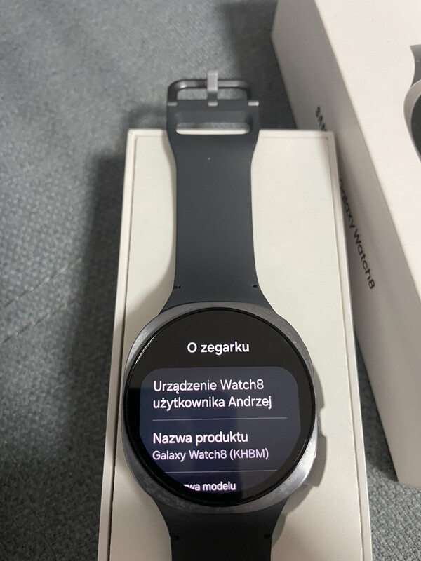 Elbląg Sprzedam Smartwatch Samsung Galaxy Watch 8. Zegarek jest w pełni sprawny i w bardzo dobrym stanie.