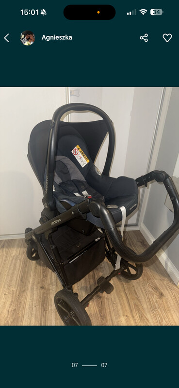 Elbląg WÓZEK RIKO NAMO PRO 3w1