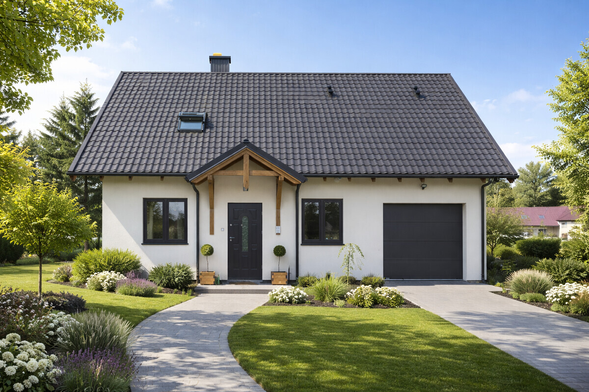 Elbląg DOM DREWNIANY JEDNORODZINNY ECOHOUSE XJesteśmy firmą zajmującą się produkcją domów drewnianych mieszkalnych