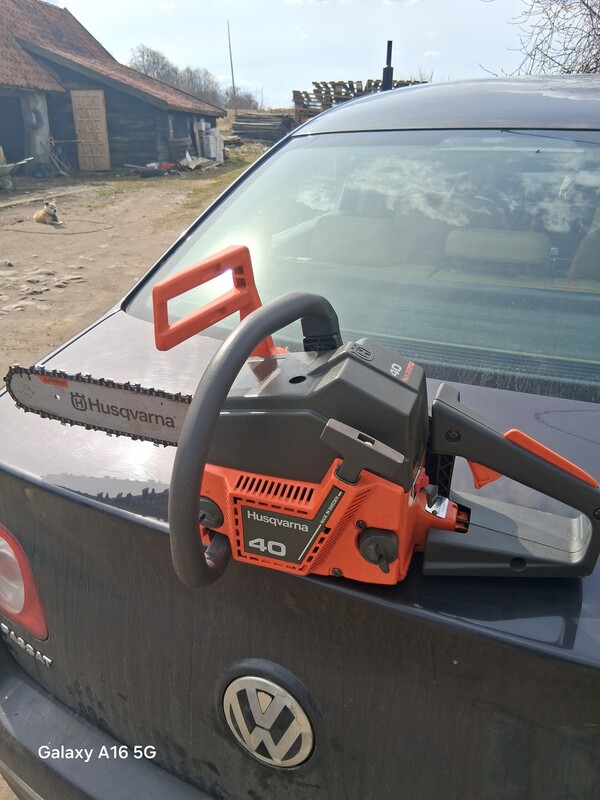 Elbląg Husqvarna 40,stan jak nowa. nowa prowadnica z łańcuchem. przywieziona z Niemiec. pali i tnie ladnie