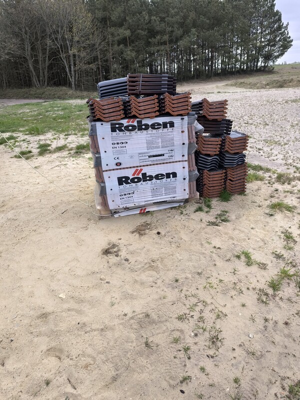 Elbląg Sprzedam nową dachówkę Roben monza grafitowa glazura