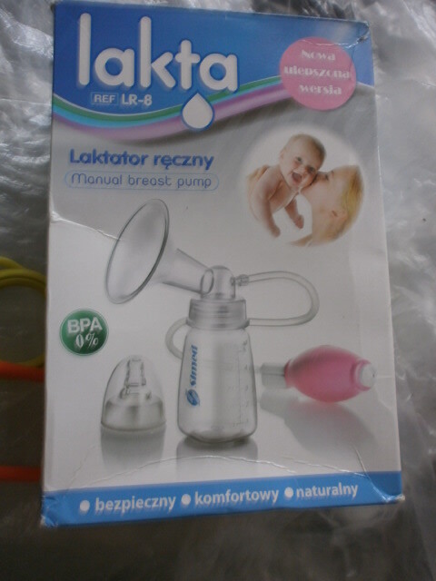 Elbląg Laktator reczny LR-8,mało uzywany (są też ciuszki, pościel, gryzaki, butelki/si itp)moczk