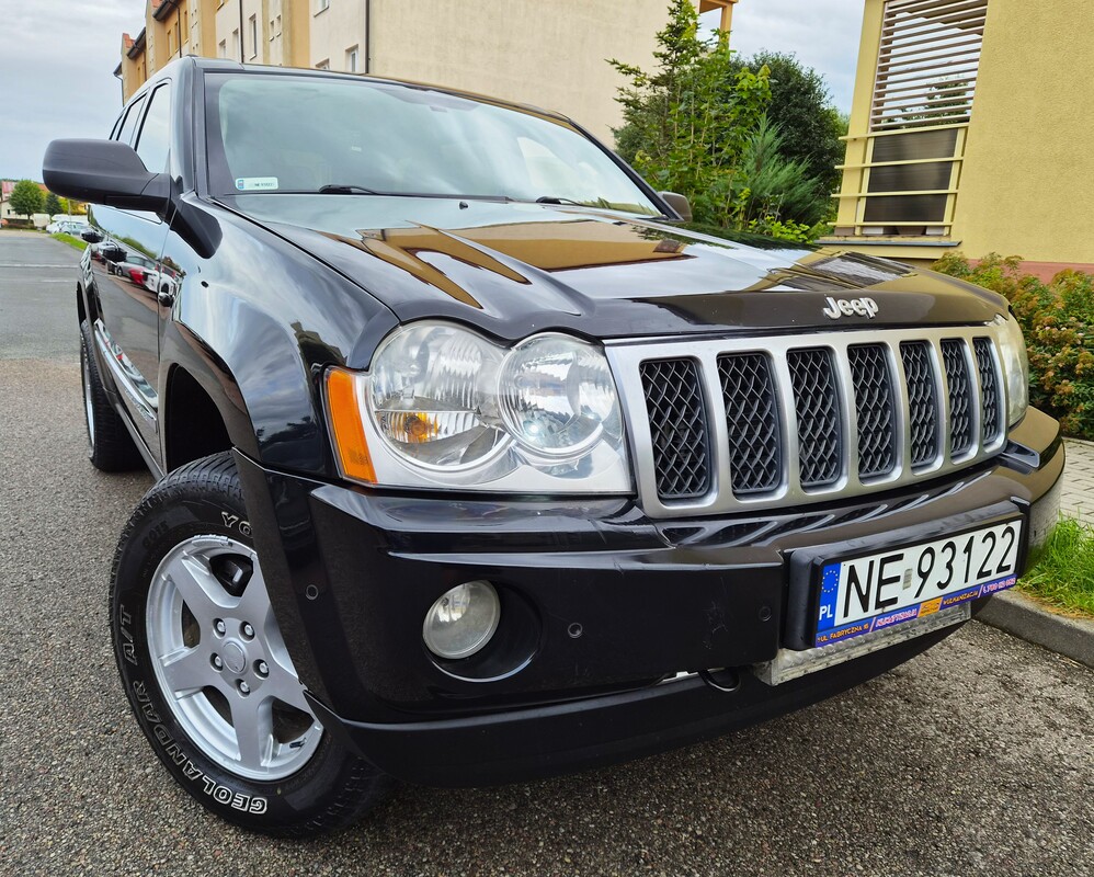 Elbląg Jeep Grand Cherokee 3,0CRDI 218Km 2006Rok Automatyczna Skrzynia 4X4 Hak-Elektryczne Szyby Abs Radio Sprawna