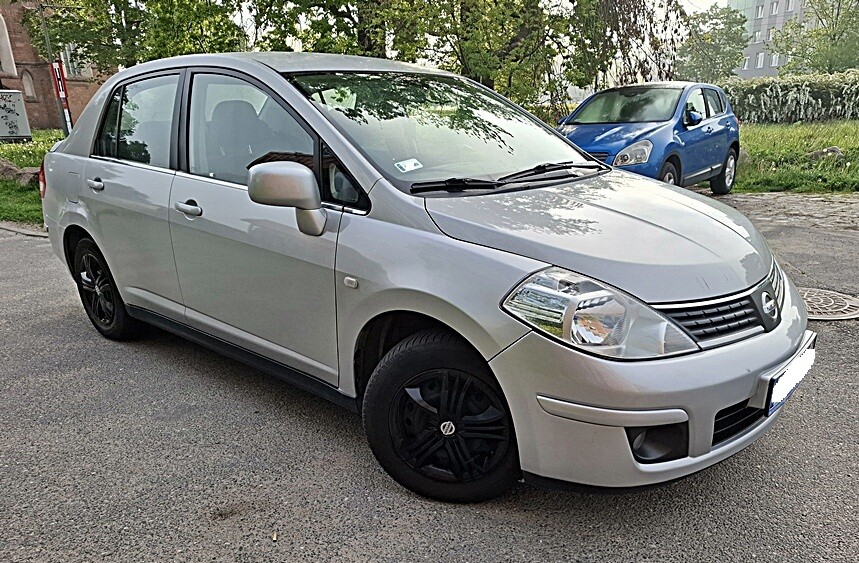 Elbląg NISSAN TIIDA1,6 Benzyna2008 RokPrzebieg 172 tyś. kilometrówWszystko SprawneStan BDBOpłaty ważne do Marca 2027 r