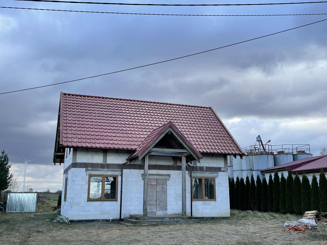 Elbląg Dom jednorodzinny Brzeziny k. Pasłęka