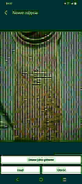 Elbląg Sprzedam cięgło z czasów PRL. Stan widoczny na zdjęciach. Długość 90 cm, długośćod środka otwóru do środka