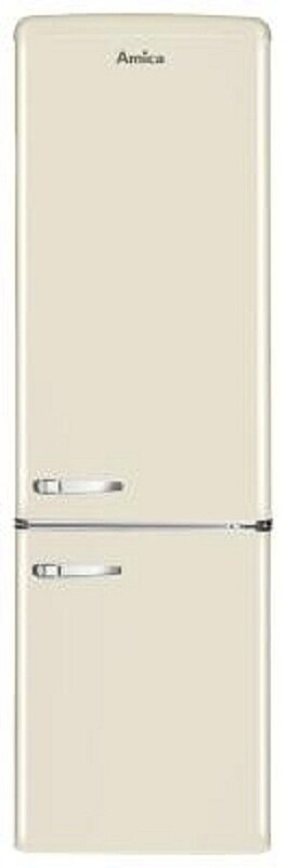 Elbląg Sprzedam Lodówka AMICA FK2965.3GAA 181cm Beżowa styl retro. Lodówka używana ok.6 lata ale zadbana. Stan DOBRY