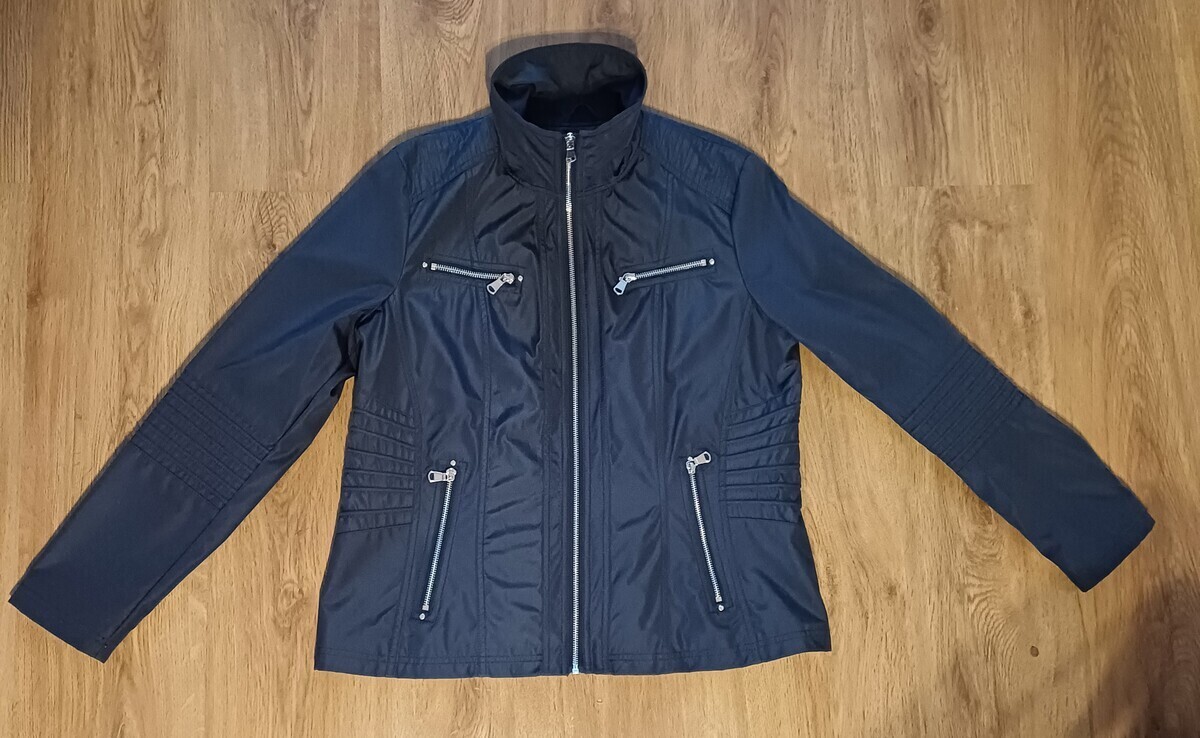 Elbląg NOWA Kurtka C& A wiosna rozmiar 42 kolor granatowy