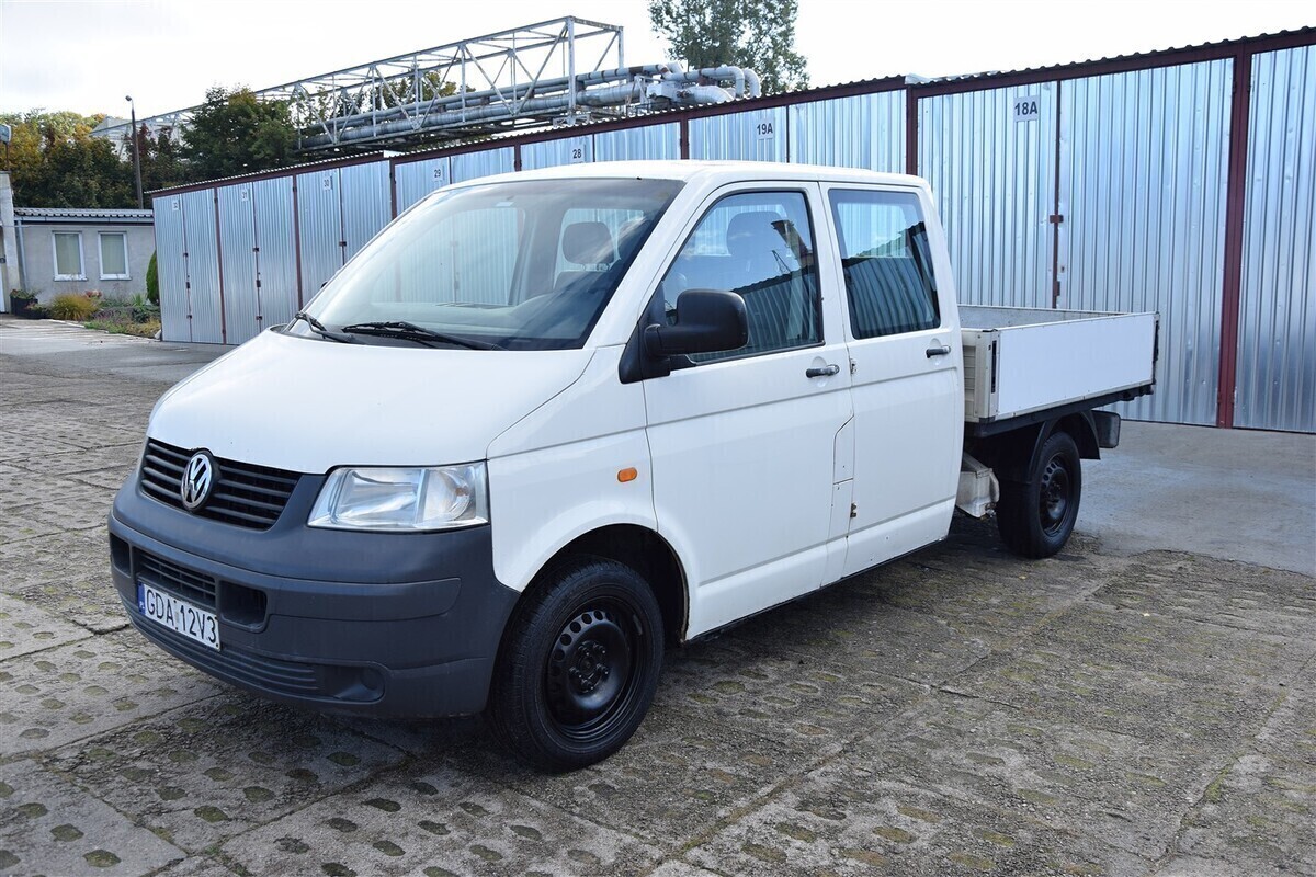 Elbląg Volkswagen Transporter Doka6 osobowySilnik&nbsp; 1.9 TDI&nbsp; &nbsp; 