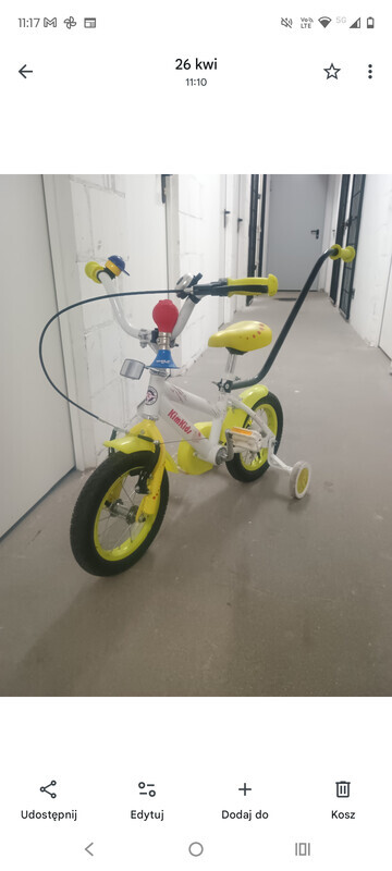 Elbląg Sprzedam rowerek, stan moim zdaniem bardzo dobry. Cena 150 zl