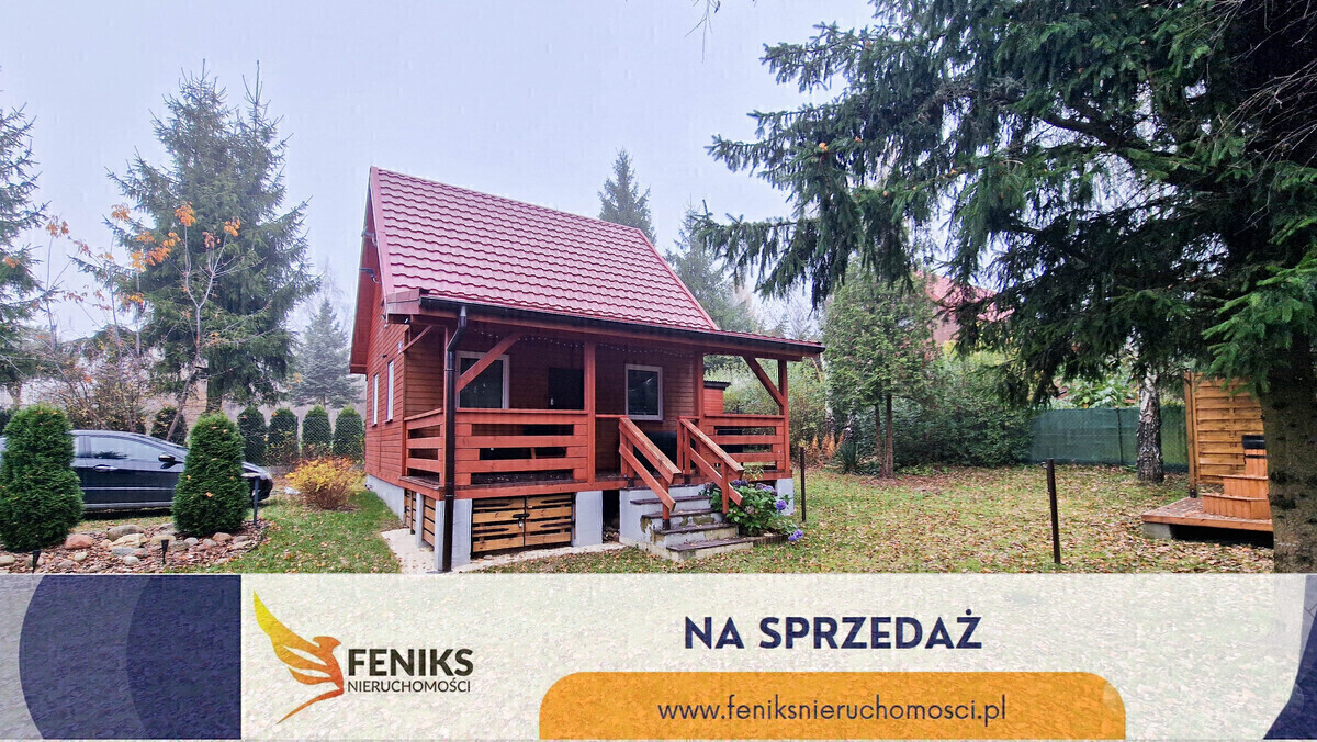 Elbląg FENIKS NIERUCHOMOŚCIPOLECA:DOMEK LETNISKOWY W BOGACZEWIECENA 499.000 ZŁ POWIERZCHNIA DOMU 41