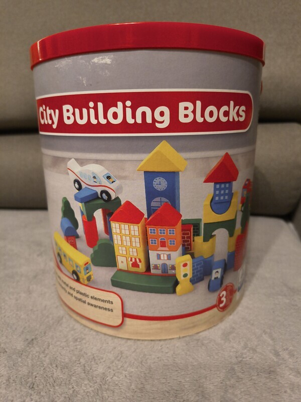 Elbląg Sprzedam drewniane klocki Playtive. Klocki są używane, lecz w dobrym stanie. To idealna zabawa dla dzieci,