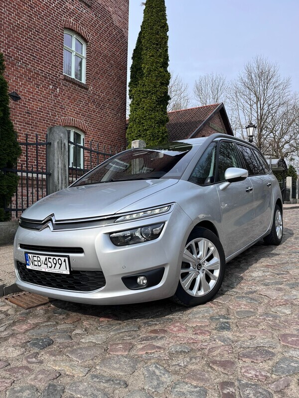 Elbląg Citroena C4 Grand Picasso 2.0 BlueHDi, panprama, masaże, serwis ASO