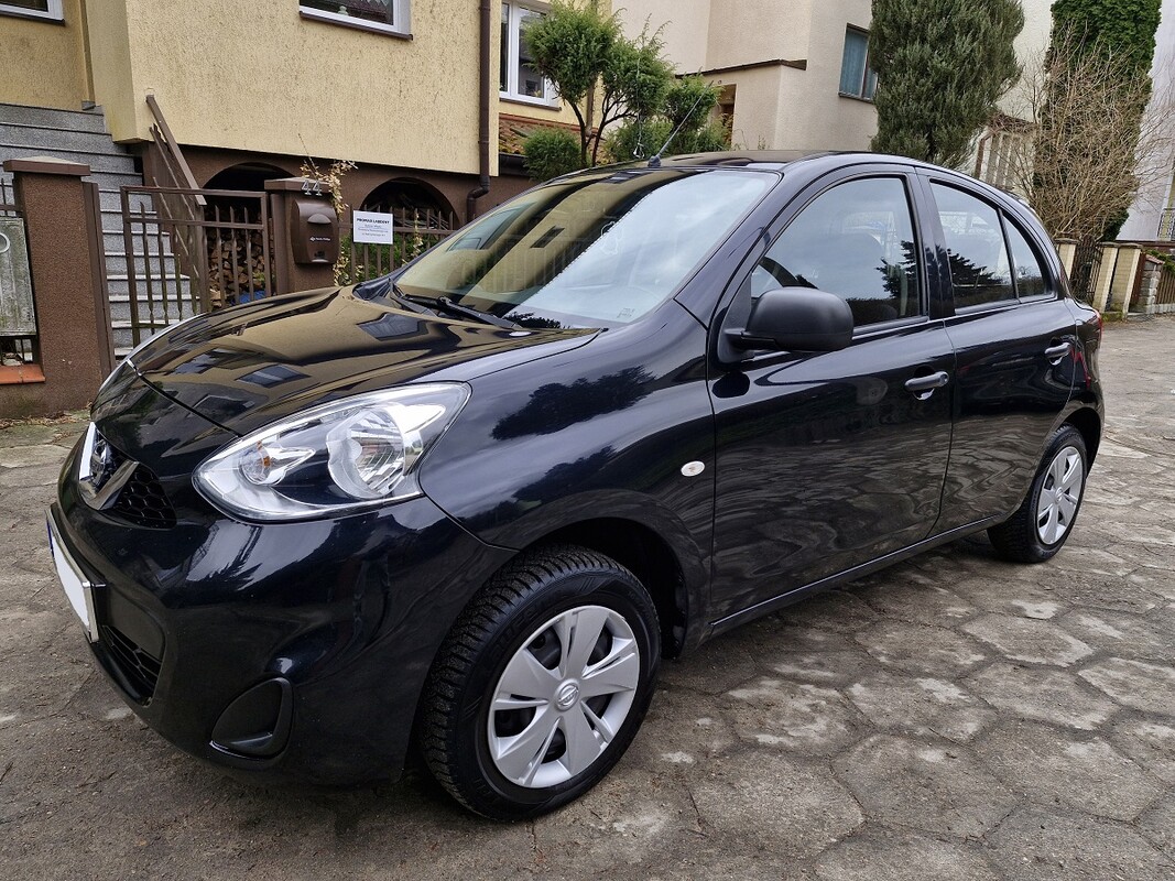 Elbląg Nissan Micra1.2 BenzynaModel 2016KlimatyzacjaKupiona w Polskim Salonie