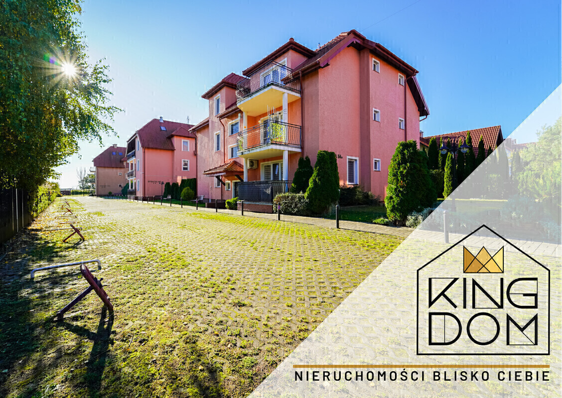 Elbląg KINGDOM NIERUCHOMOŚCI BLISKO CIEBIE2-POKOJOWE MIESZKANIE Z BALKONEMUMEBLOWANE I WYPOSAŻONEW OGRODZONYM