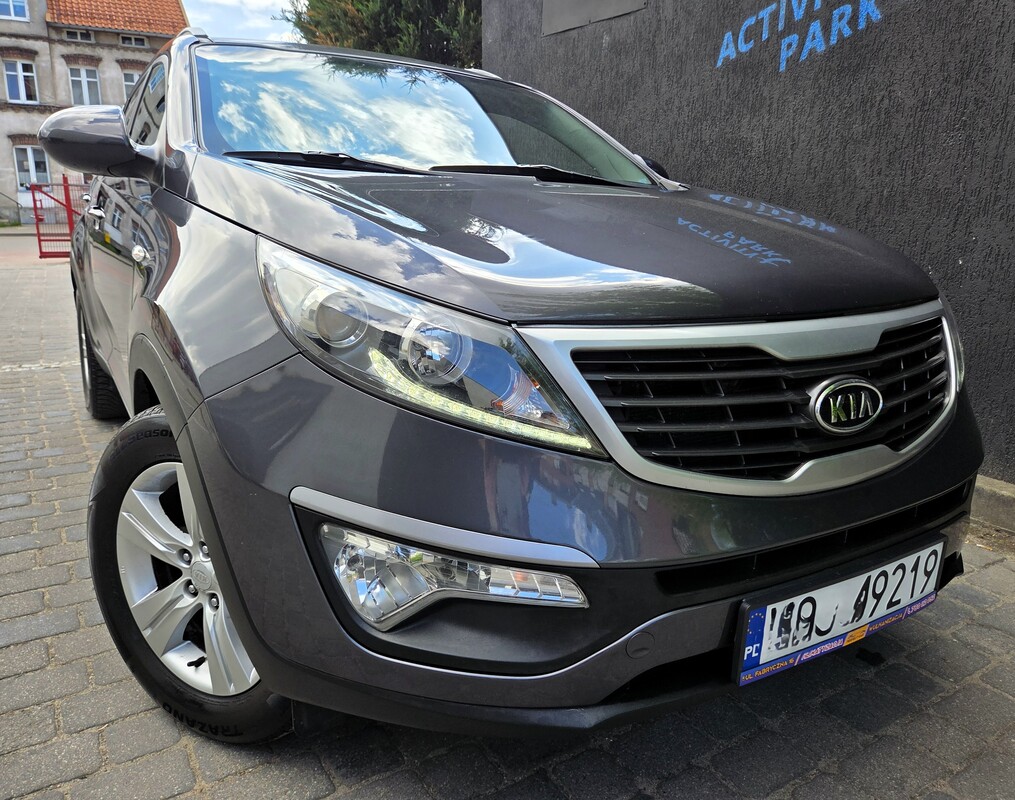 Elbląg KIA SPORTAGE 2012Rok 1,6Benzyna 136Km Bezawaryjna Jednostka Ekonomiczna-Klimatronik Poduszki