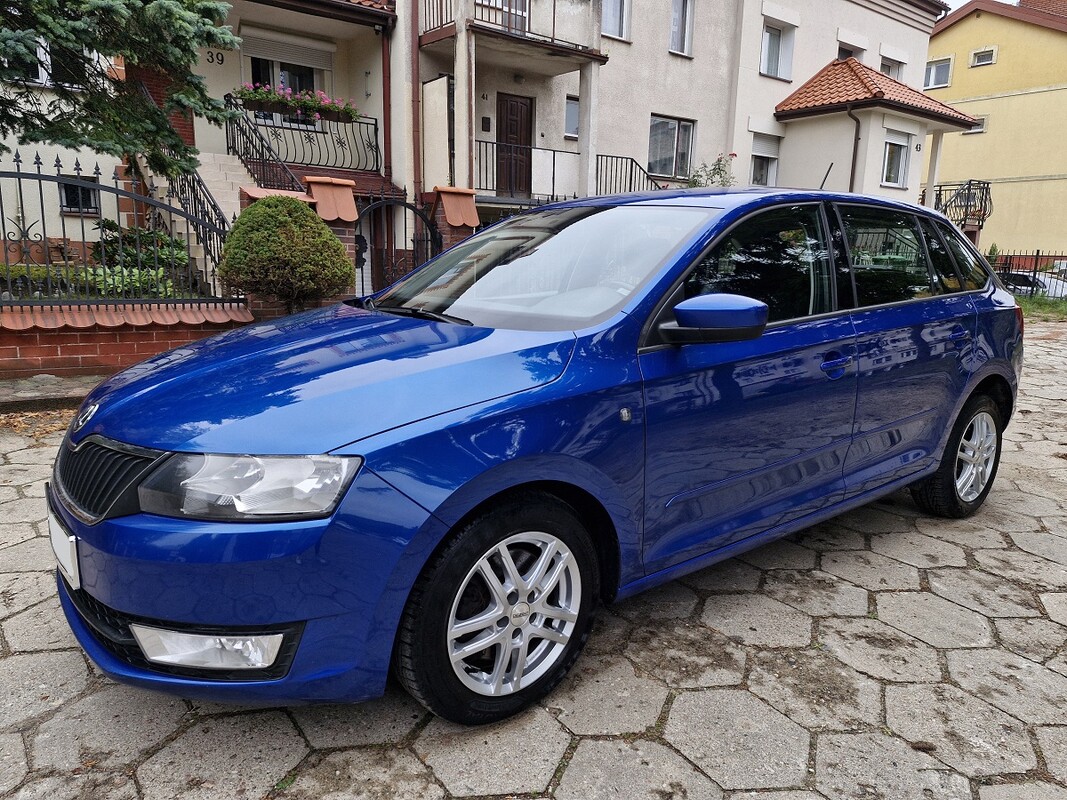 Elbląg Skoda Rapid1.2 Benzyna2015KlimatyzacjaKupiona w Polskim Salonie