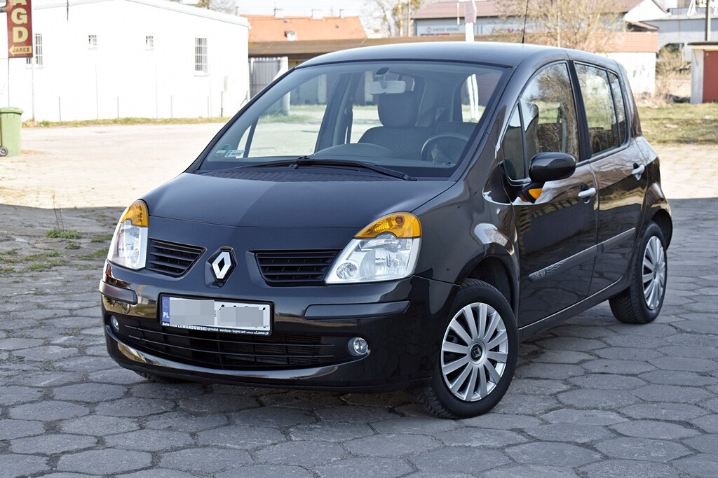 Elbląg &nbsp; RENAULT MODUS1.6 BENZYNPRZEBIEG 164 TYS KMSKRZYNIA MANUALNAKlimatyzacja, wspomaganie, elektryka, ISO-FIX