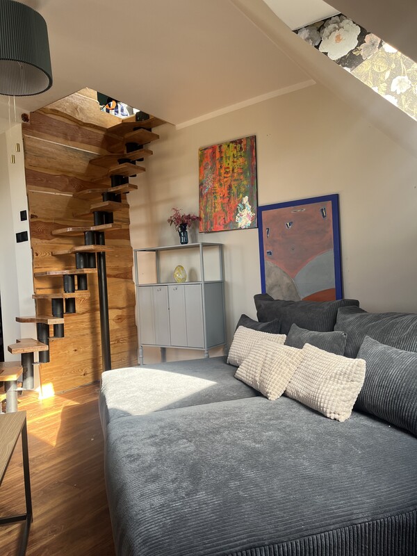 Elbląg mieszkanie z ogródkiem w kameralnej kamienicy w centrum