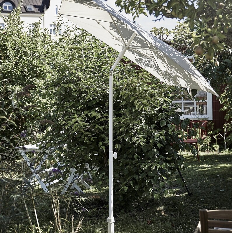 Elbląg Nowy parasol ogrodowy marki Ikea w kolorze białym. Parasol nigdy nie był używany. Nadaje się do użytku w
