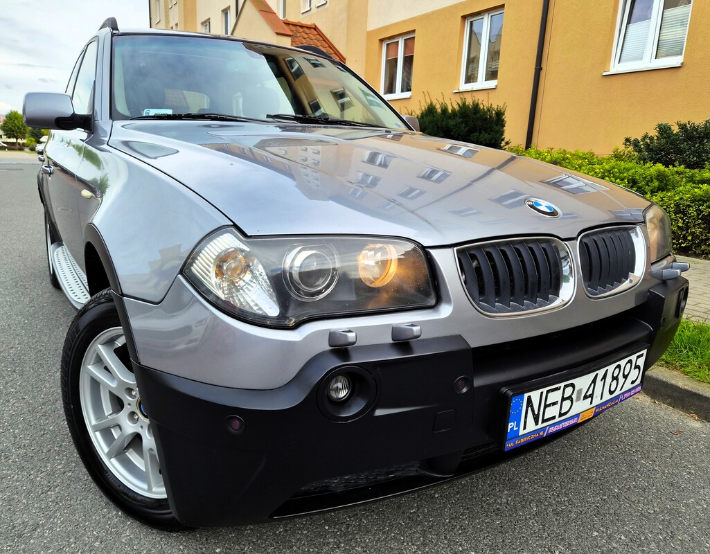 Elbląg BMW X3 2.0Diesel 150KM 2006Rok Bardzo Dobry Stan Napęd 4X4-Wspomaganie Kierownicy Hak Czujniki Parkowania