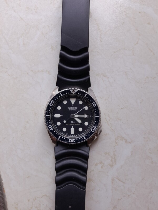 Elbląg Zegarek SEIKO 7548-7000 z 1983 dla płetwonurków