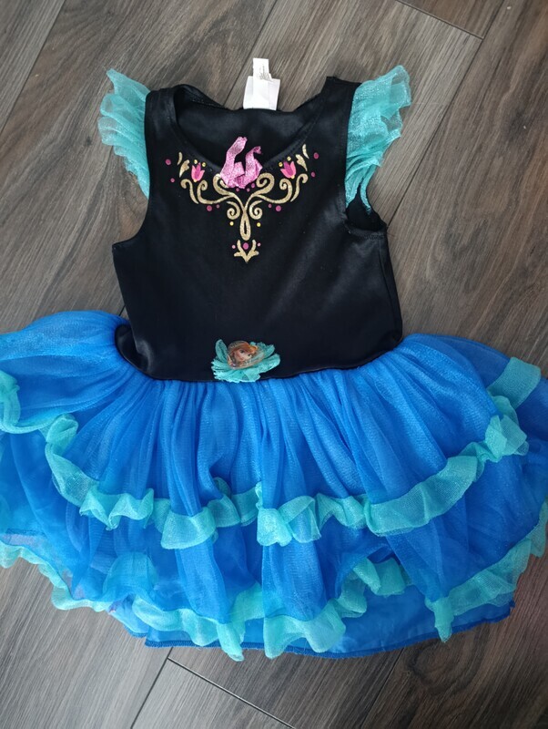 Elbląg Sprzedam sukienkę na bal karnawałowy Anny Z Krainy lodu. Stan bardzo dobry (wada na tiulu w środkowej części