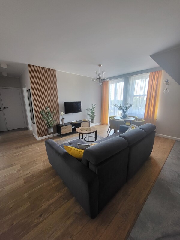 Elbląg Nowoczesny apartament z widokiem na rzekę &ndash; Stare Miasto, ul. Bednarska