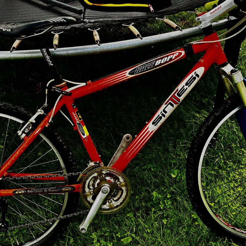 Elbląg Sprzedam rower MTB Sinttesi Hale Bopp. Stan techniczny dobry, rower sprawny. Rozmiar ramy: długość rury