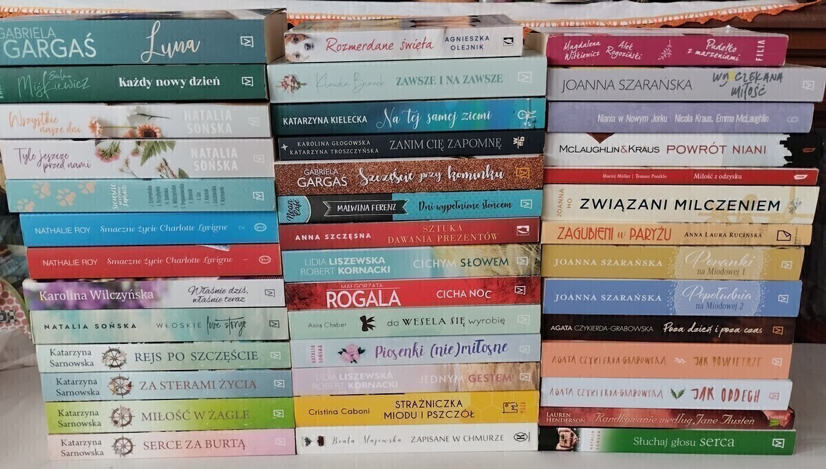 Elbląg Sprzedam książki-literatura kobieca. Cena za sztukę - 10 zł. W przypadku zakupu całości będzie rabat.