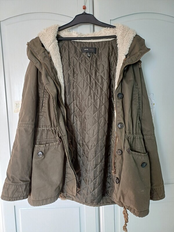 Elbląg Kurtka z podpinką 2w1,MNG, rozmiar S/M, stan bdb