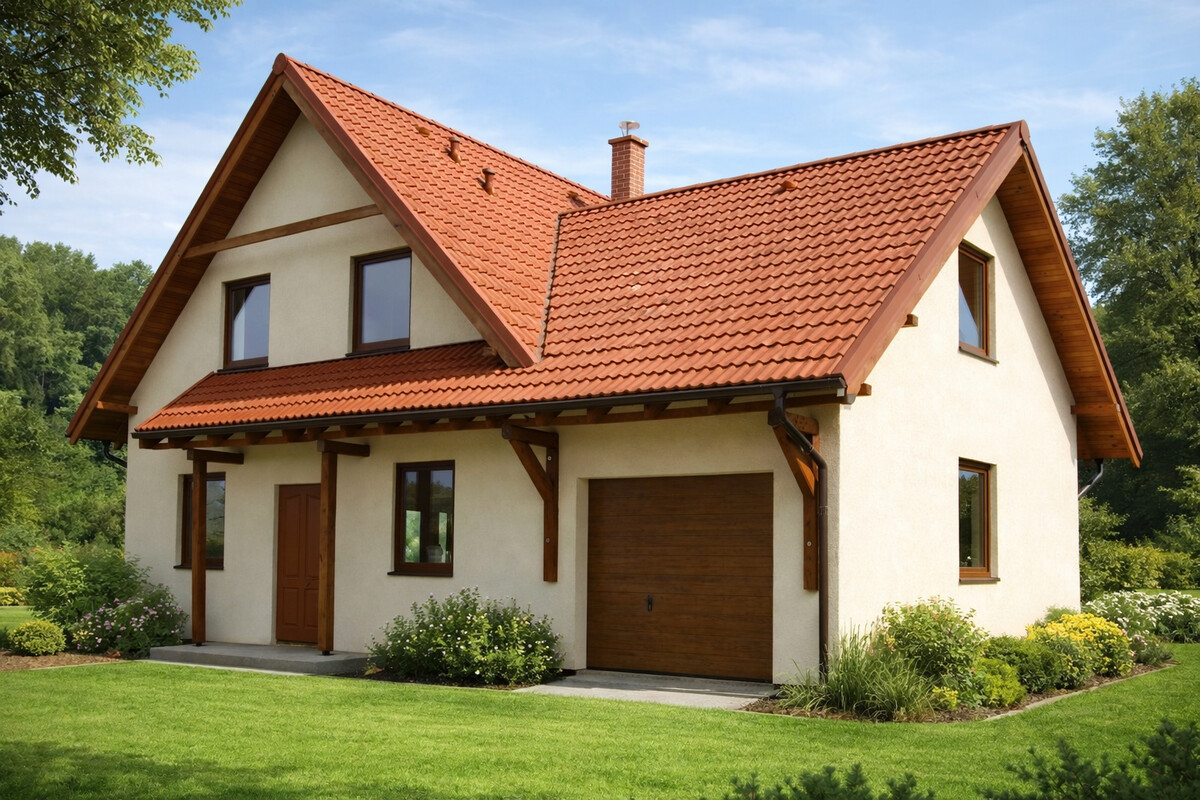 Elbląg DOM DREWNIANY JEDNORODZINNY ECOHOUSE VI BJesteśmy firmą zajmującą się produkcją domów drewnianych mieszkalnych