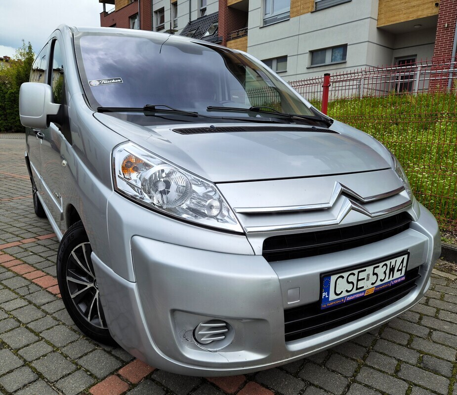 Elbląg Citroen Jumpy 1,6HDI 90Km 2002Rok 6-Cio Osobowy 2008Rok-Elektryczne Szyby Abs Sprawna