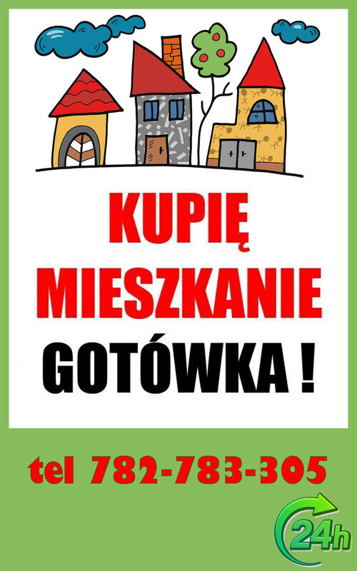 Elbląg 🏠 KUPIĘ MIESZKANIE ZA GOTÓWKĘ do 70m ⏱️ Decyzja nawet w